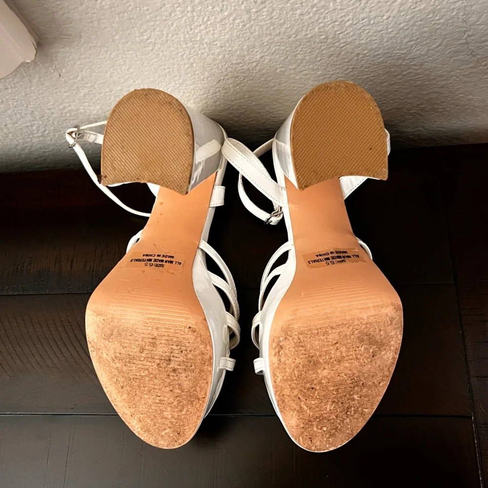 Lulus White Platform Heels - Picture 2 of 5